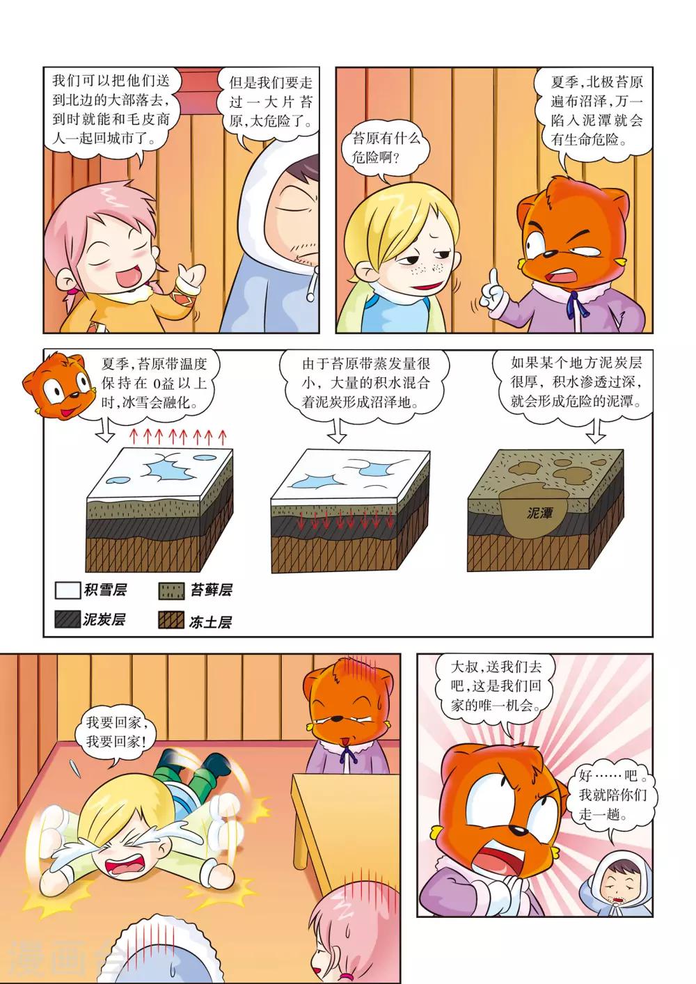 虹貓藍兔漫畫科學探險之阿拉斯加歷險記 - 第4話 深入沼澤 - 2