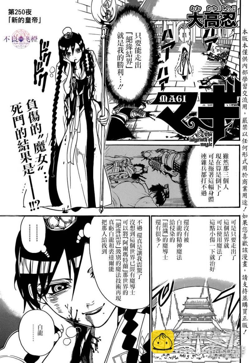 魔笛MAGI - 第250话 新的皇帝 - 2