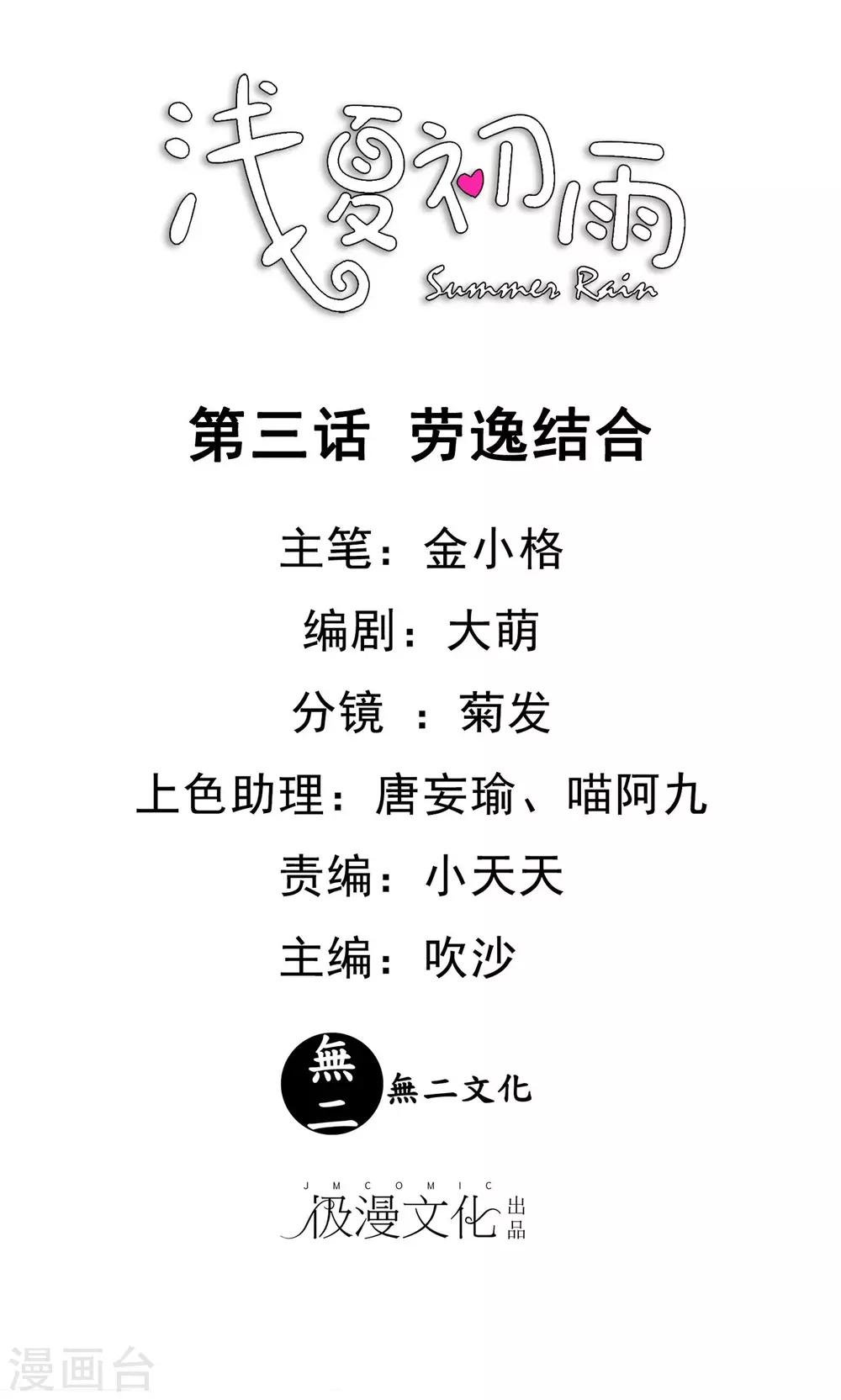 第3话 劳逸结合-第4话