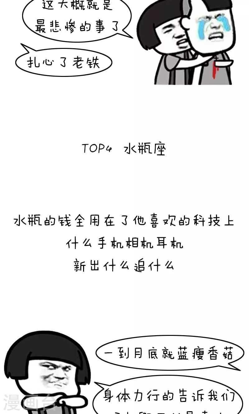 第205话 表情包丨十二星座吃土排行-第206话