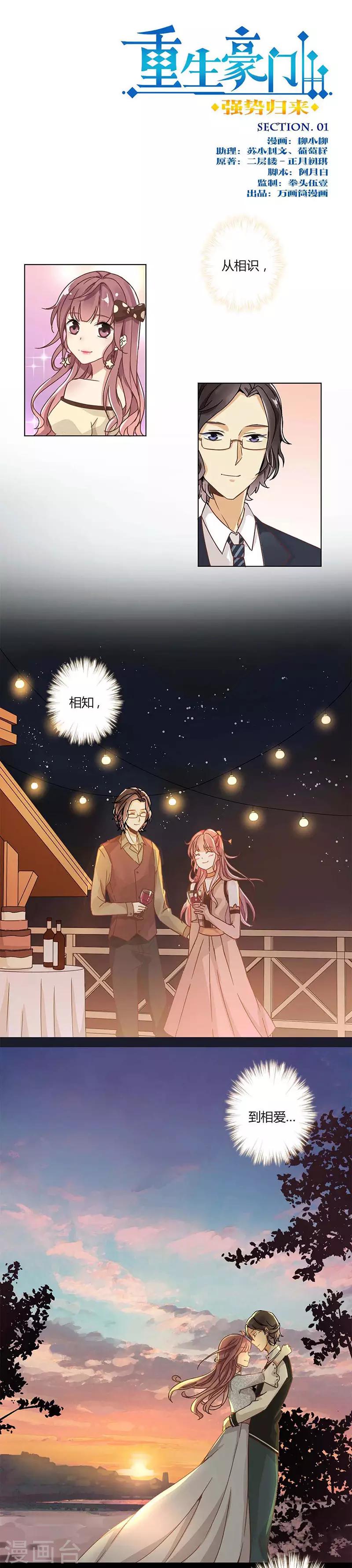 重生豪門之強勢歸來 - 第1話 - 1