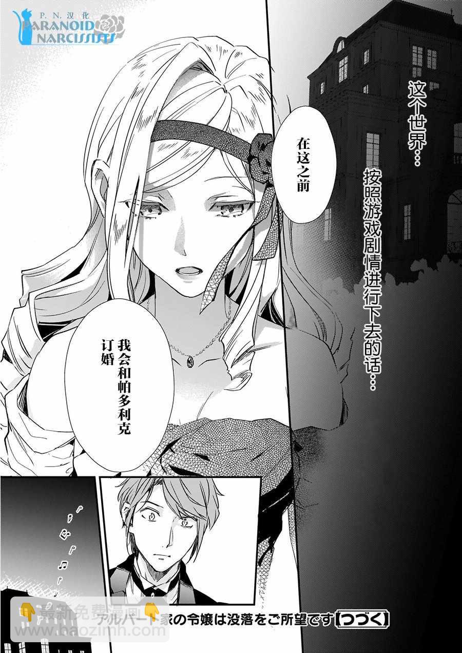 阿爾伯特家的大小姐努力朝着沒落進發 - 第4.3話 - 2