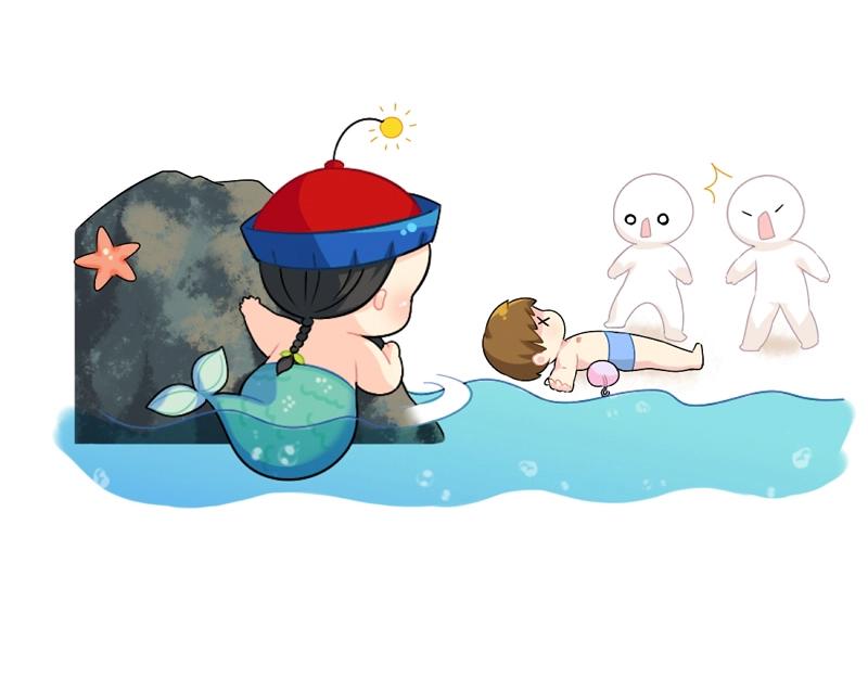 番外 小姜丝童话世界之姜人鱼-第76话