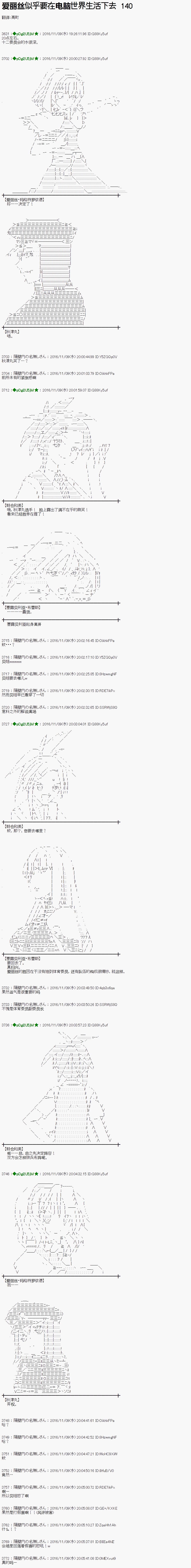 愛麗絲似乎要在電腦世界生活下去 - 第140話 - 1