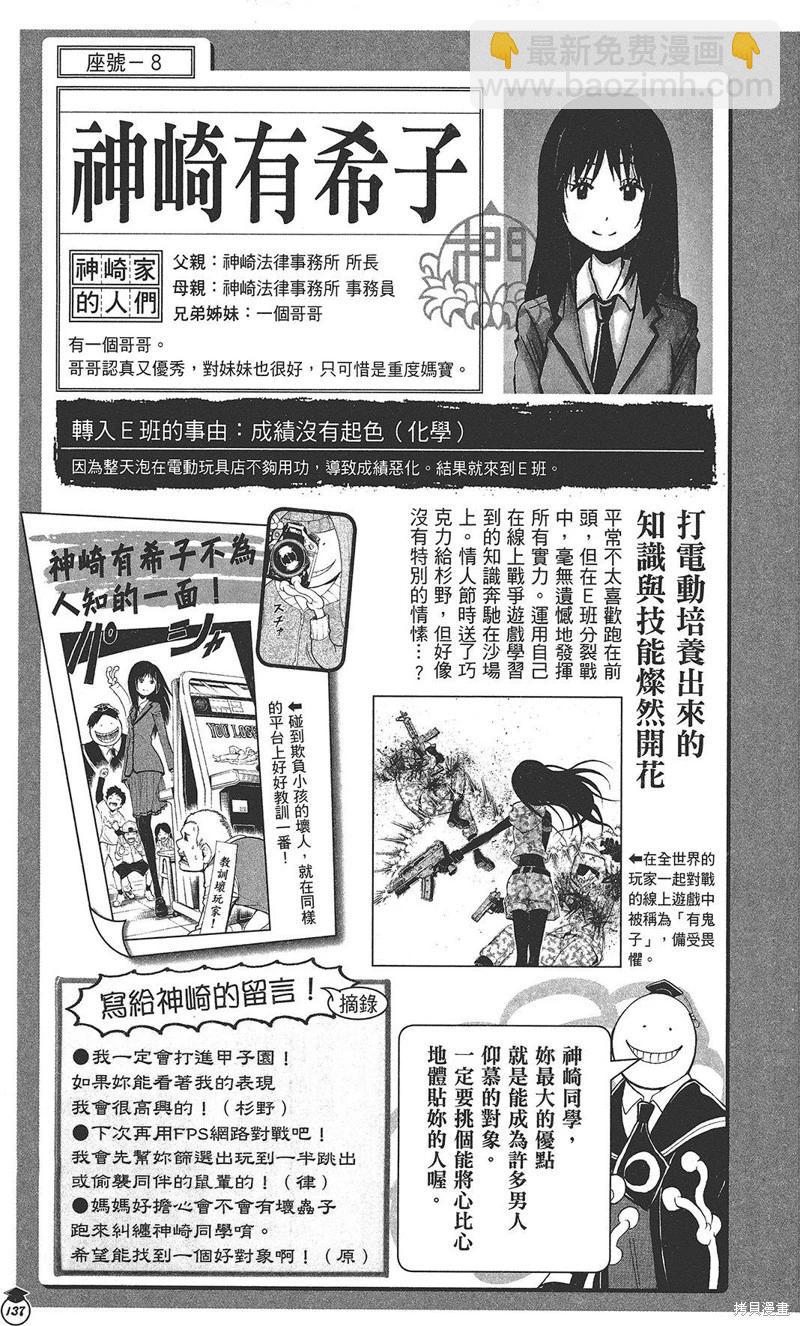 暗殺教室 - 插畫漫迷手冊(3/5) - 3