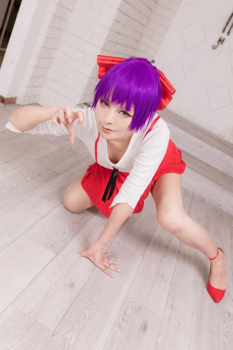 擺出討厭的表情露出胖次 - 露出胖次 貓娘COS - 1