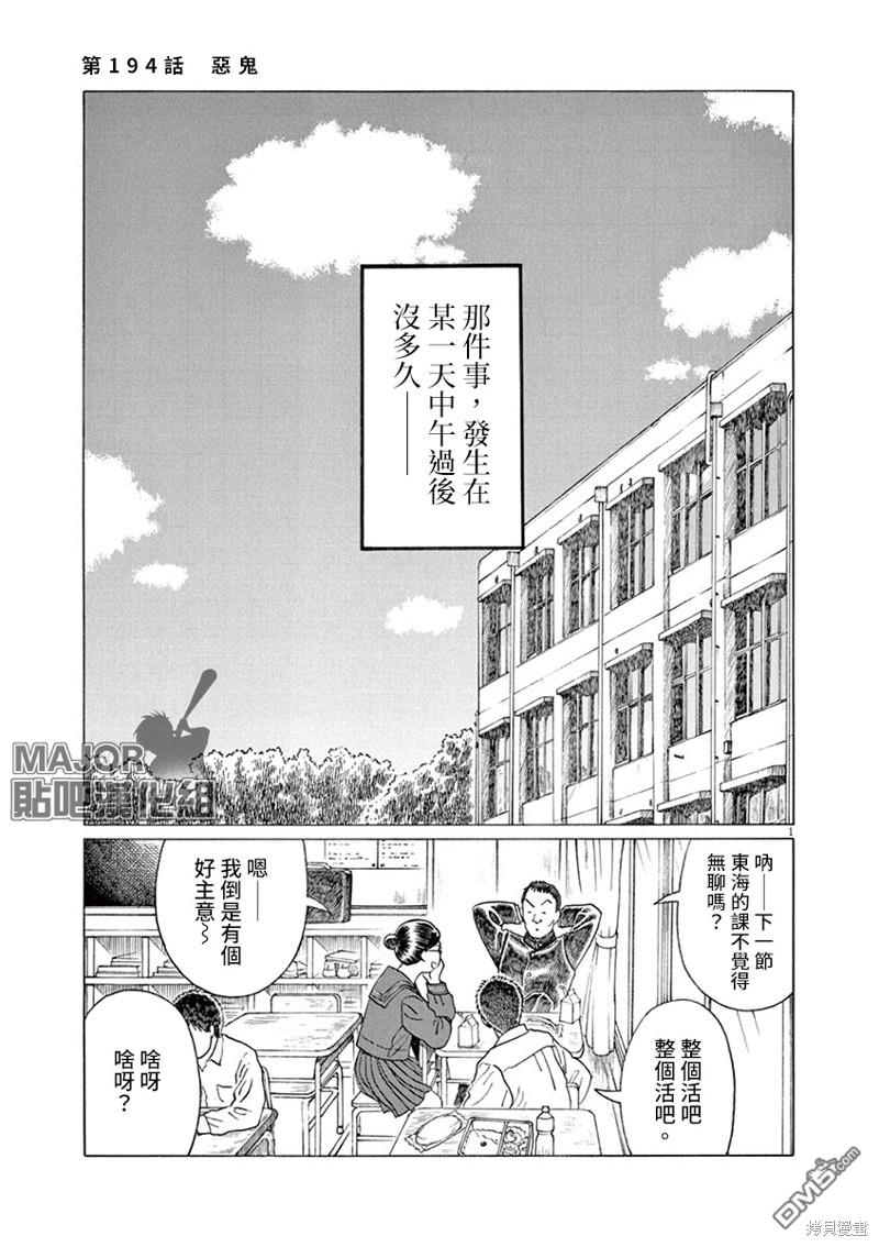 棒球健兒阿澤 - 第194話 - 1