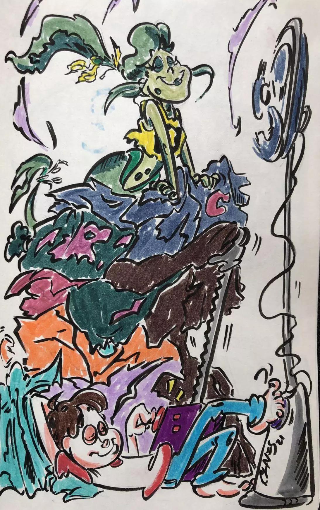 被海洋垃圾污染後的小美人魚 - 同人圖77 - 1