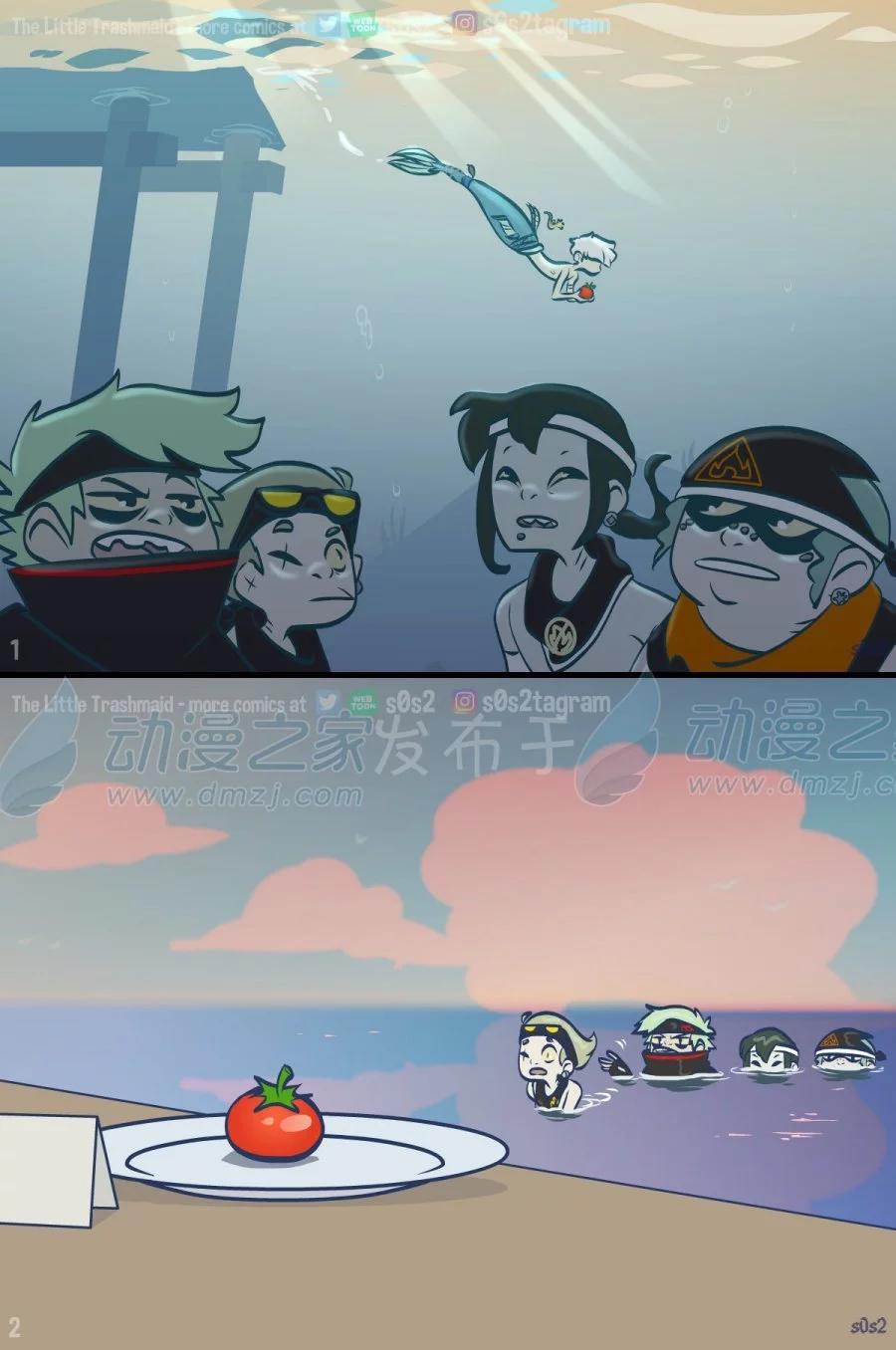 被海洋垃圾污染後的小美人魚 - 第142話 - 1