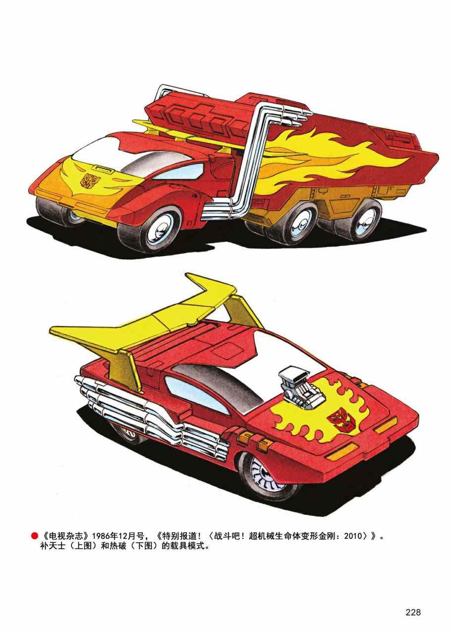 变形金刚日版G1杂志插画 - 战斗吧！超机械生命体变形金刚：2010(1/2) - 2