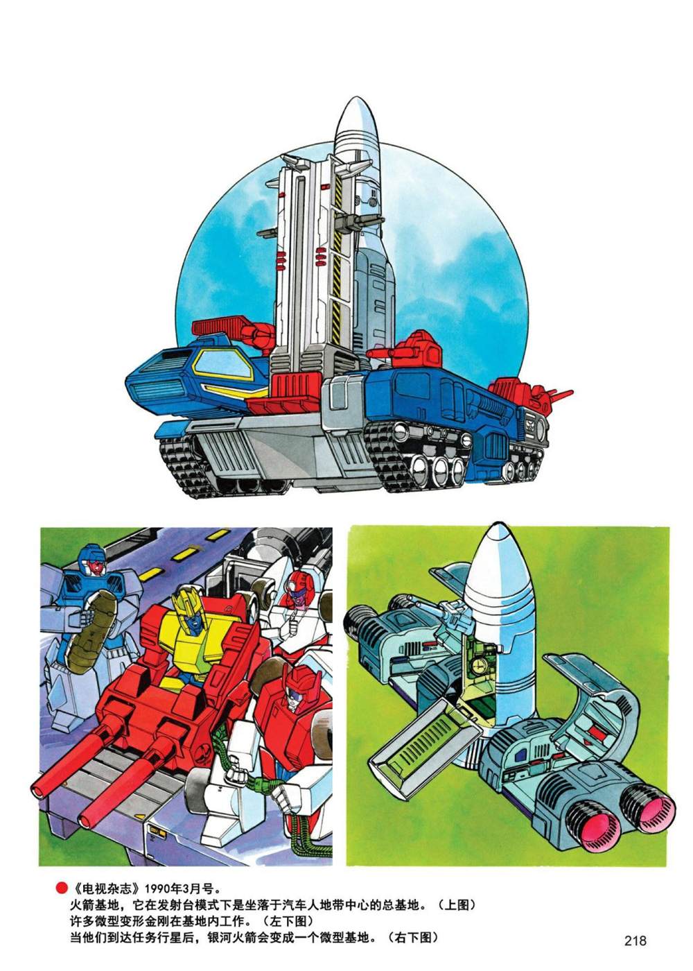 變形金剛日版G1雜誌插畫 - 《戰鬥吧！超機械生命體變形金剛：地帶》 - 6