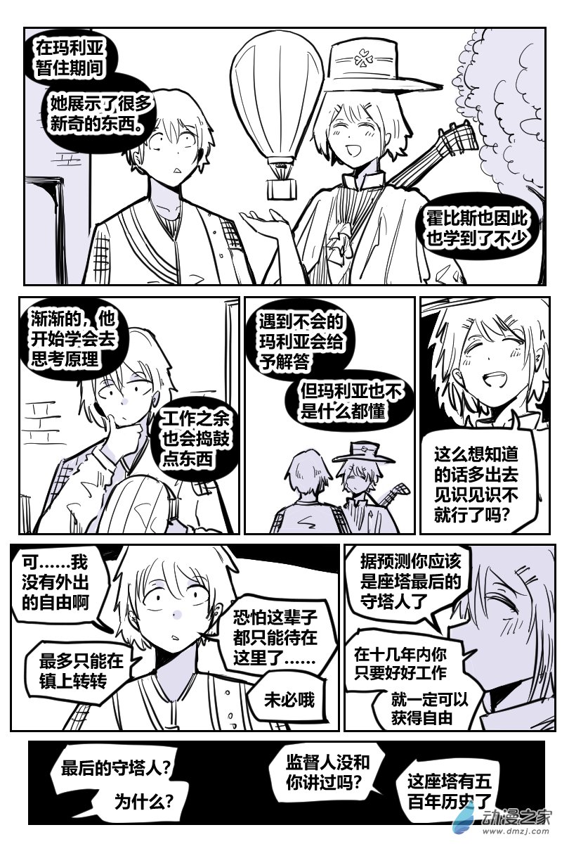 不可思議的短篇集 - 2-9 守塔人與魔女 - 1