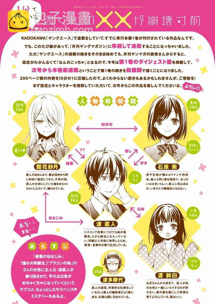 渡君的XX即將崩壞 - 新連載0話 - 3