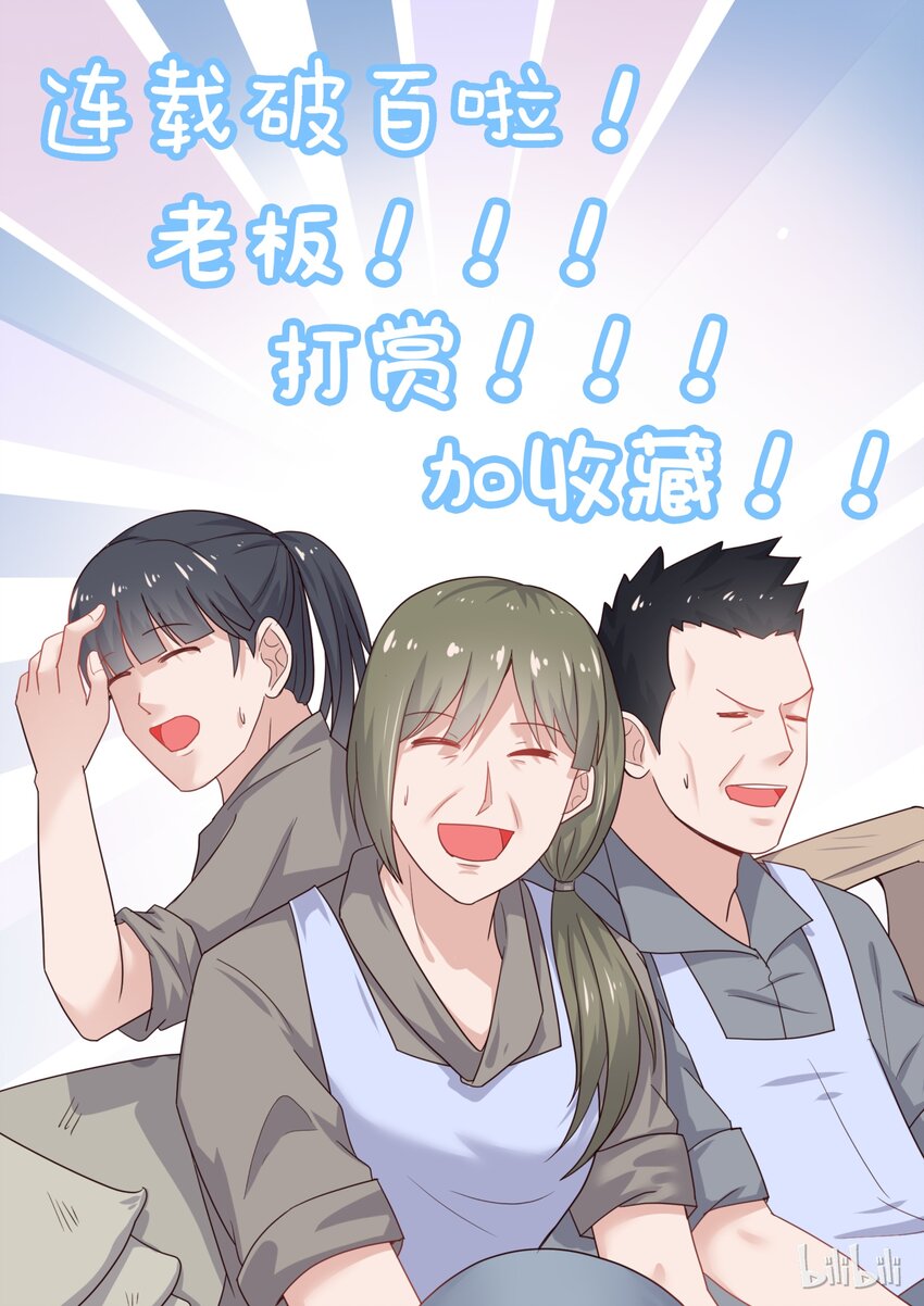 100 变临时工？！---恶霸连载破百啦~老板！-第100话