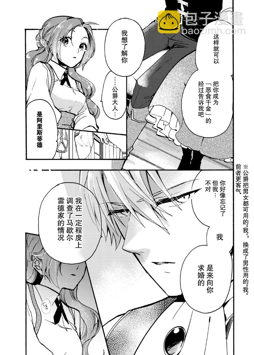 惡食千金與嗜血公爵~那隻魔物，就由我來炫進肚子裡~ - 第07話 - 3