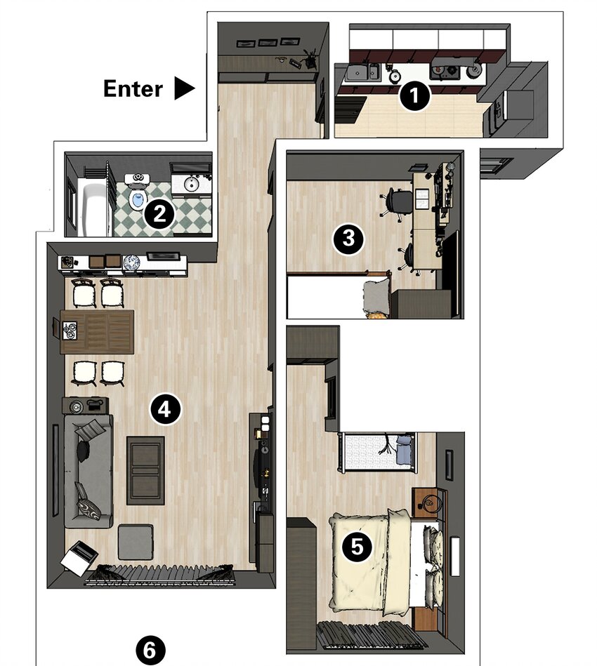 设定 陆家平面设定图-第62话
