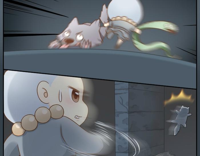 第8话 为了保护小和尚小狐狸身负重伤！-第8话