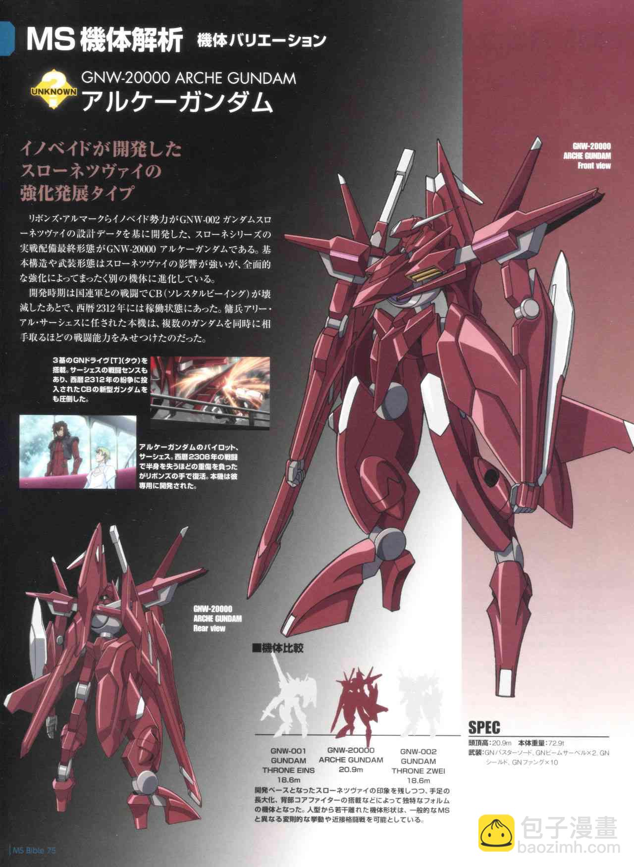 Gundam Mobile Suit Bible - 75卷 - 1