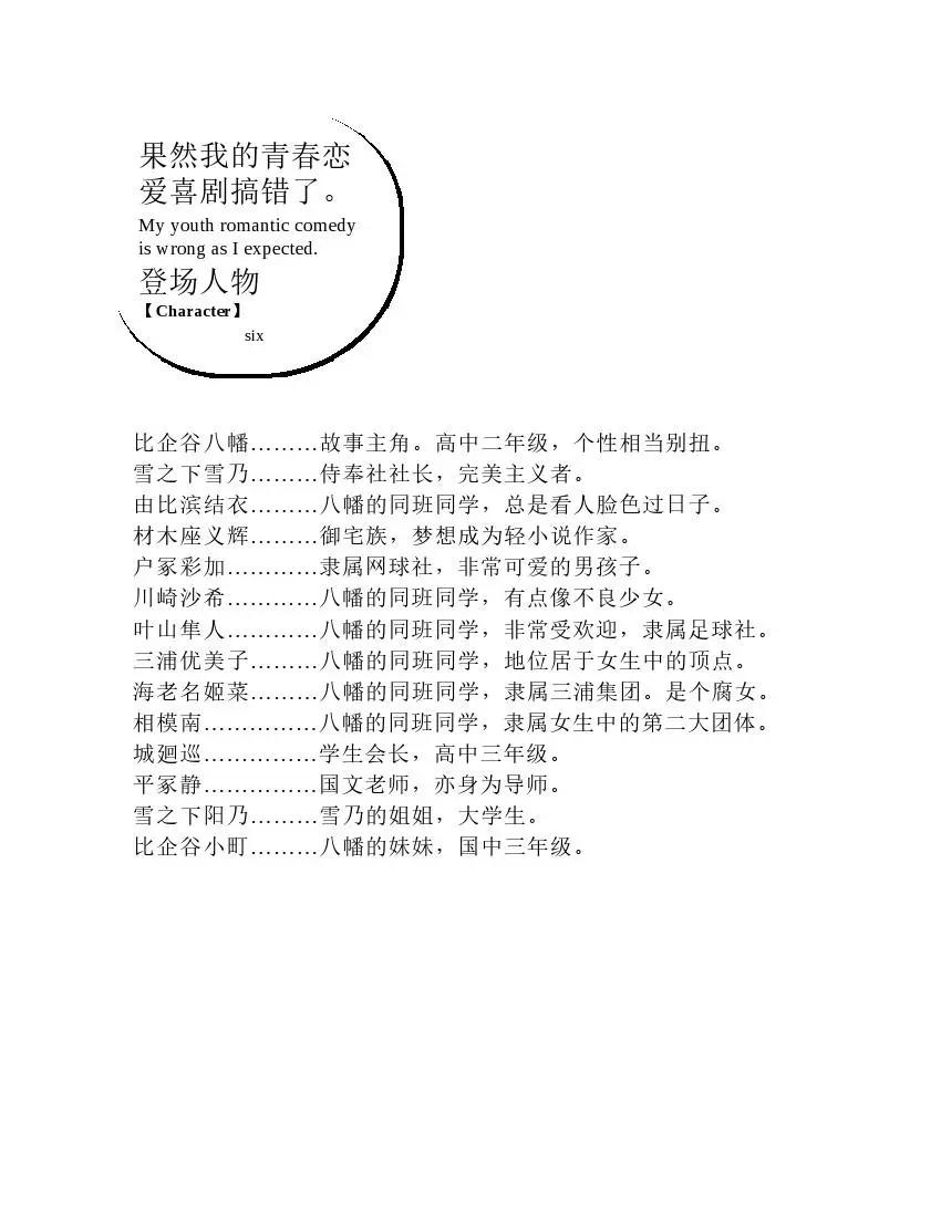 果然我的青春戀愛喜劇搞錯了。 - 第6卷(1/7) - 3