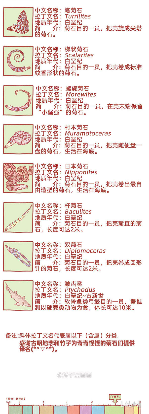 物种名片 白垩纪3-第212话