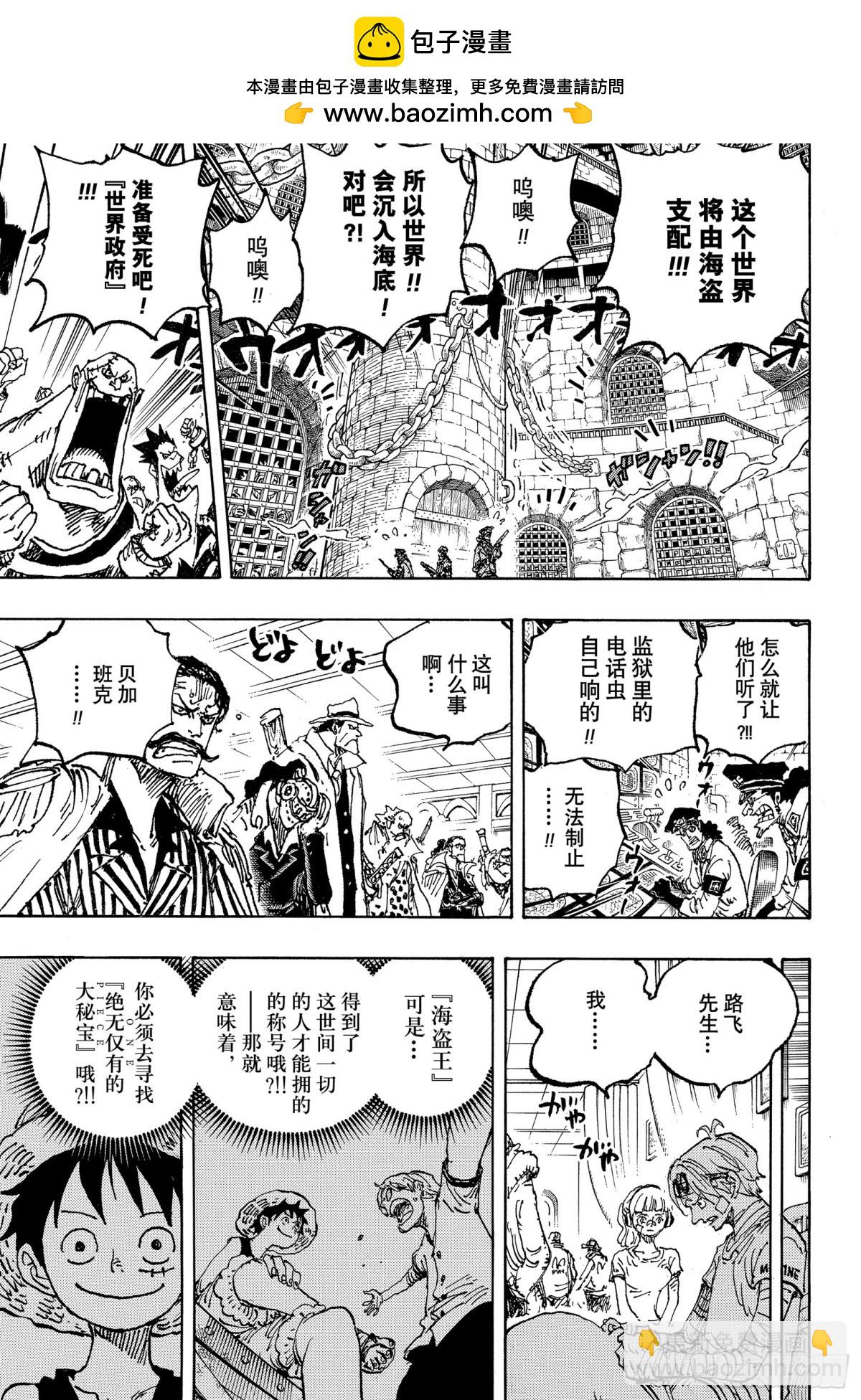 航海王 - 第1122話  萬一有必要 - 2