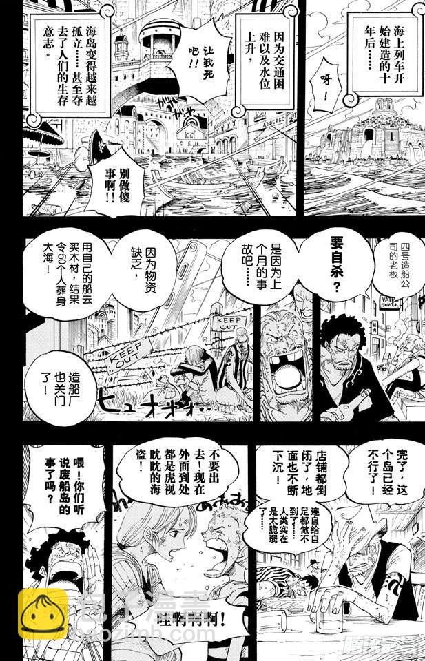 航海王 - 第354話 海上列車 - 4