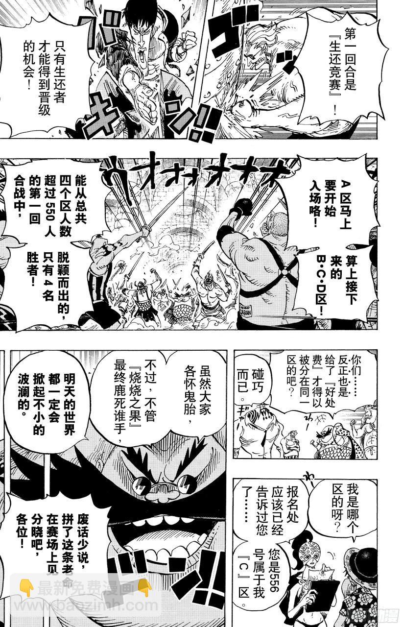 航海王 - 第704話 路西與居魯士雕像 - 2