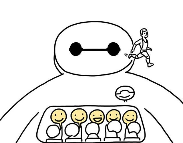 繪心一笑 - 師傅愛大白 - 3