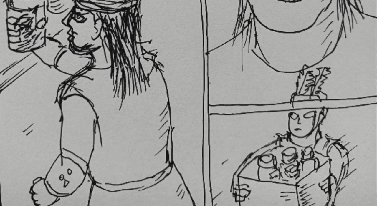 毡帽上的羽毛-第2话