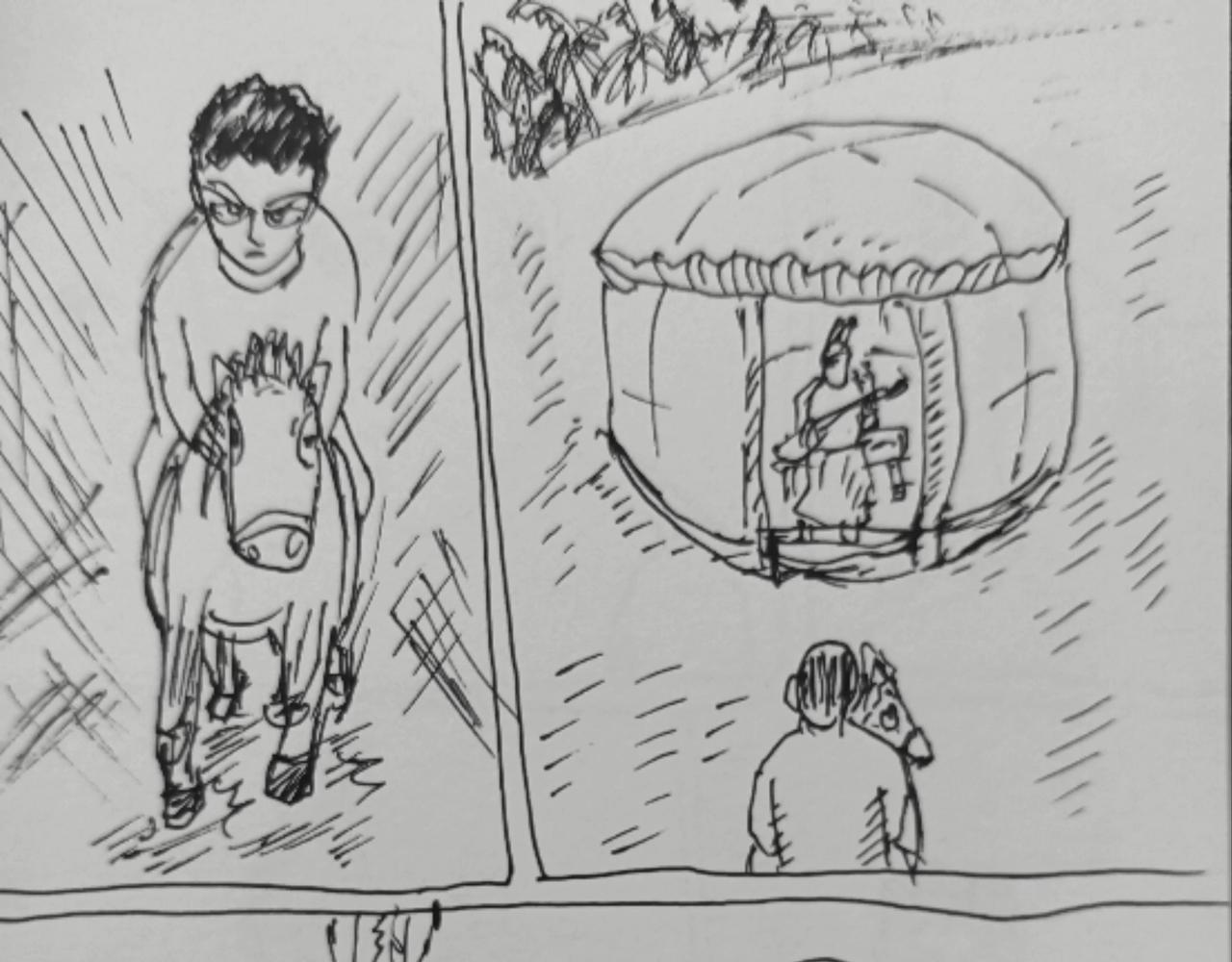 毡帽上的羽毛-第2话