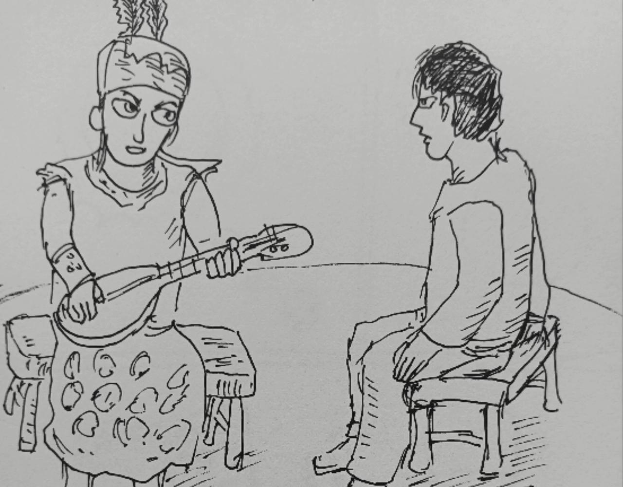 毡帽上的羽毛-第2话