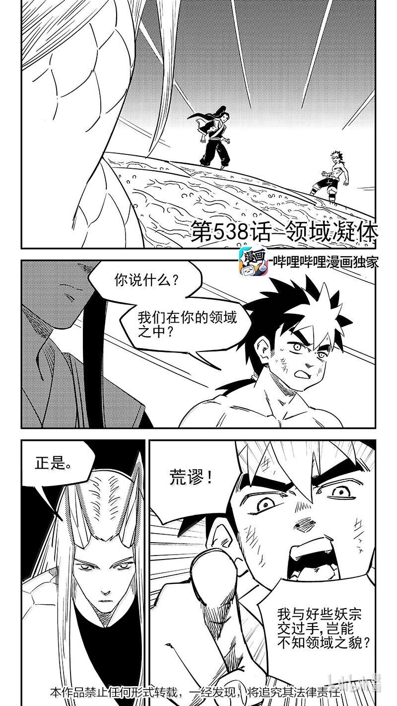 虎x鶴 妖師錄 - 538 領域凝體 - 1