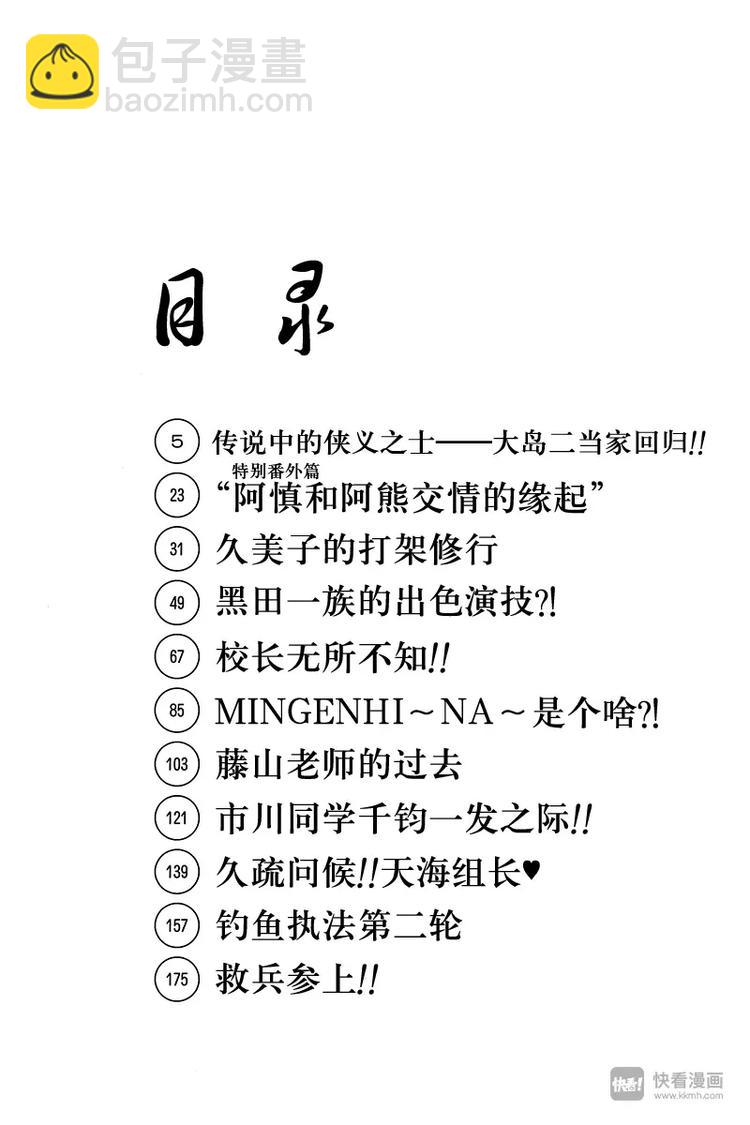 第20话 传说中的侠义之士&mdash;&mdash;大岛二当家回归！！-第20话