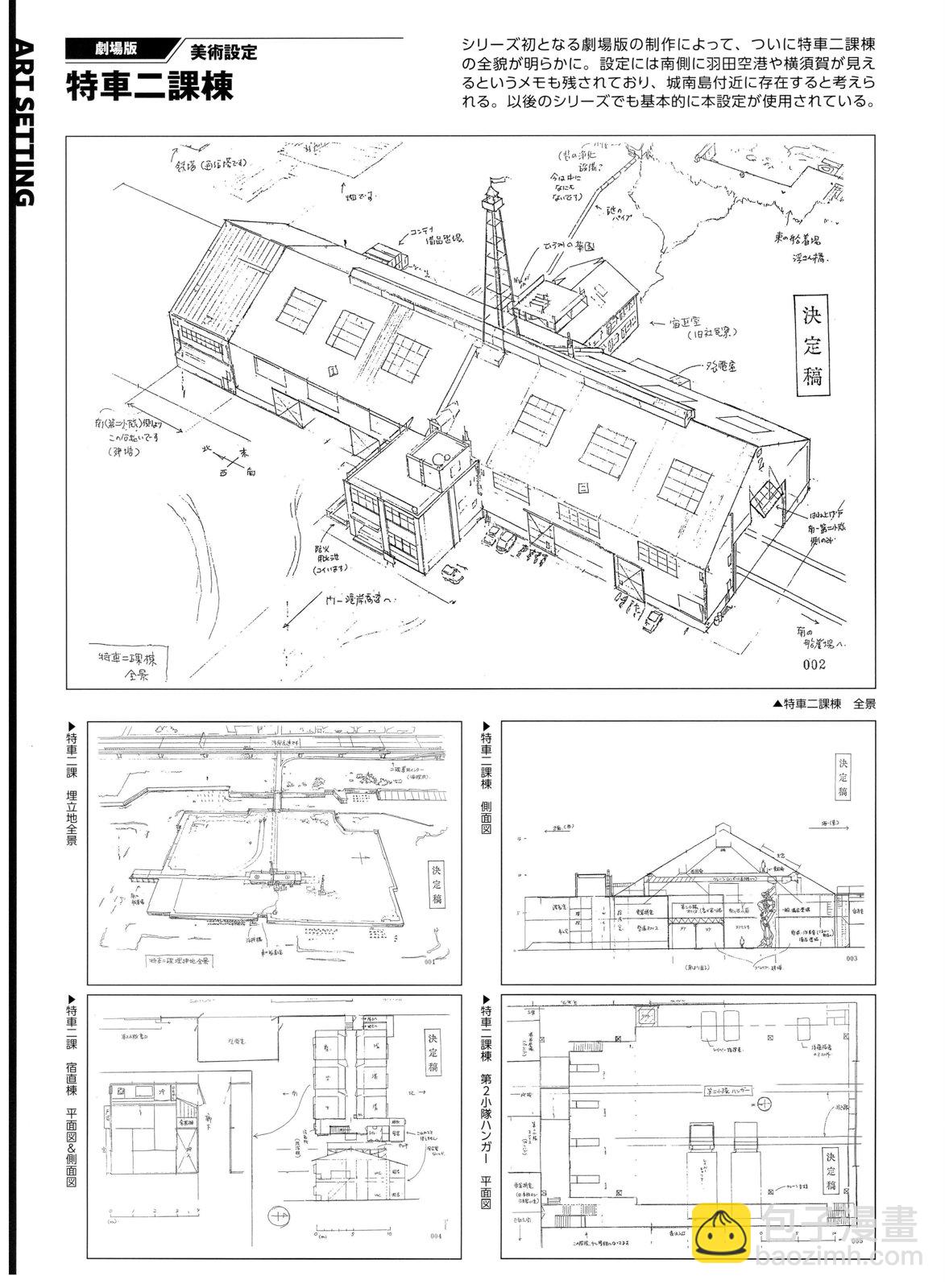 機動警察PATLABOR 35週年 美術設定集 - 美術(1/4) - 5