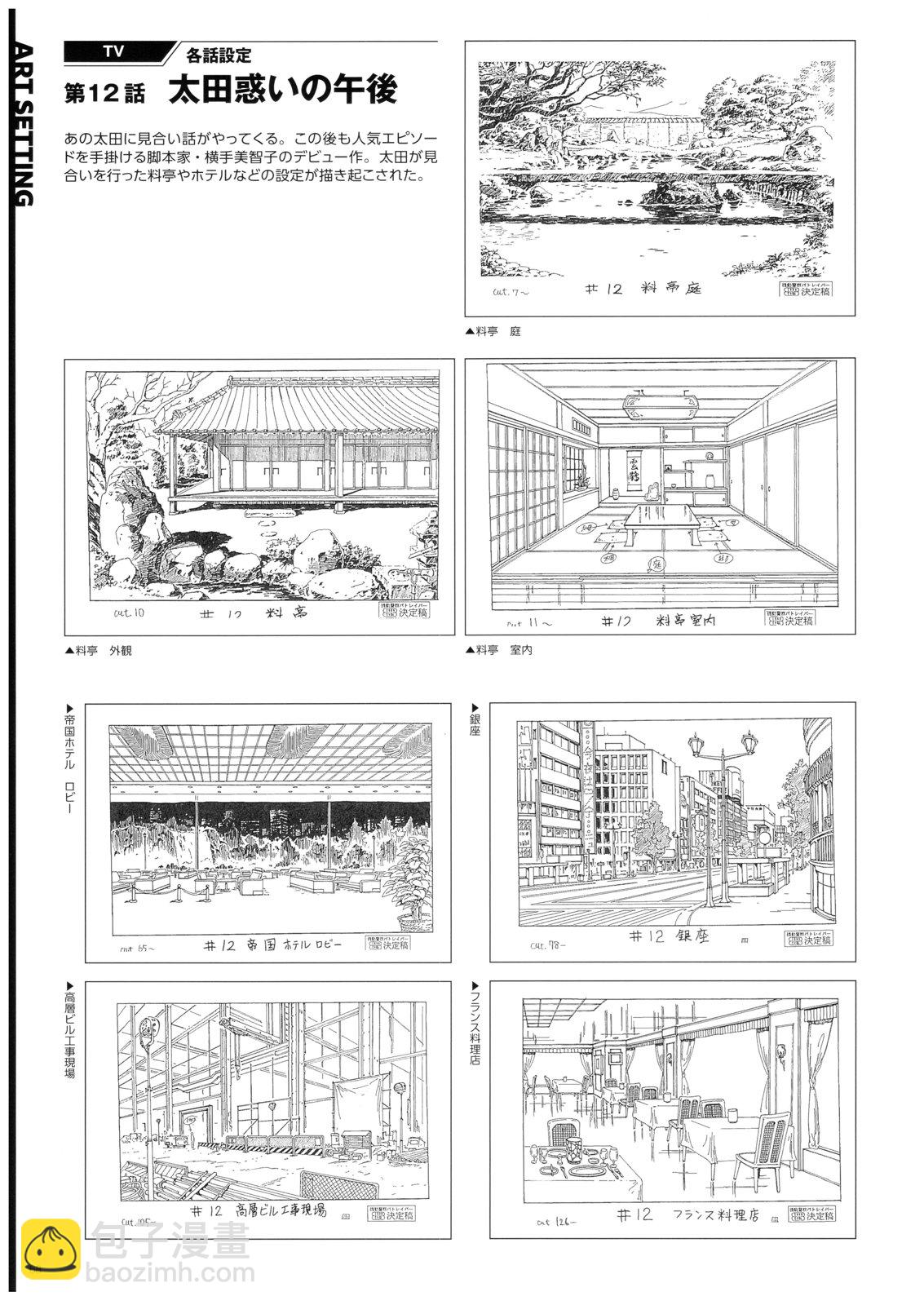 機動警察PATLABOR 35週年 美術設定集 - 美術(2/4) - 1