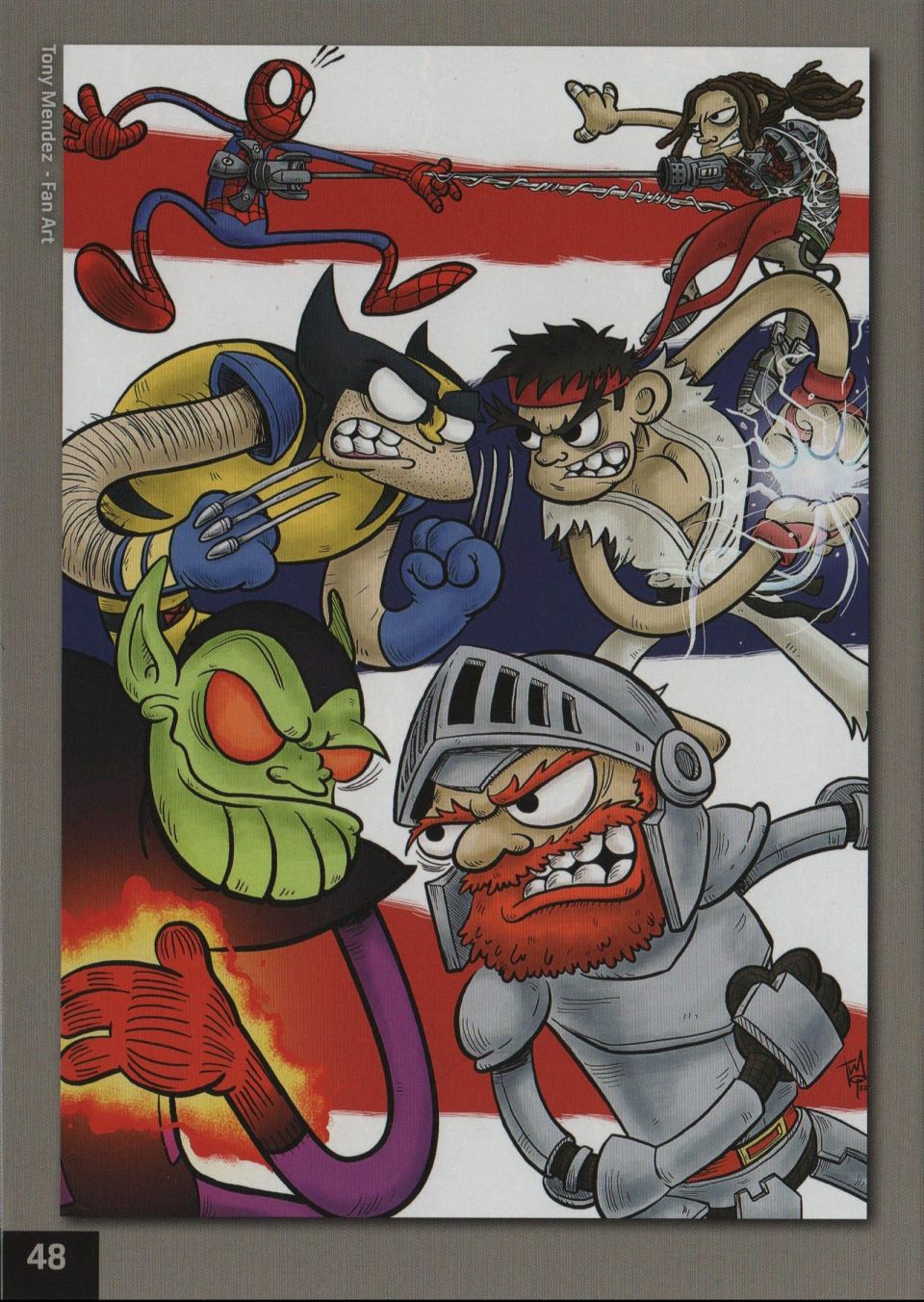 街頭霸王 特刊合集 - 舊畫集6 - 1