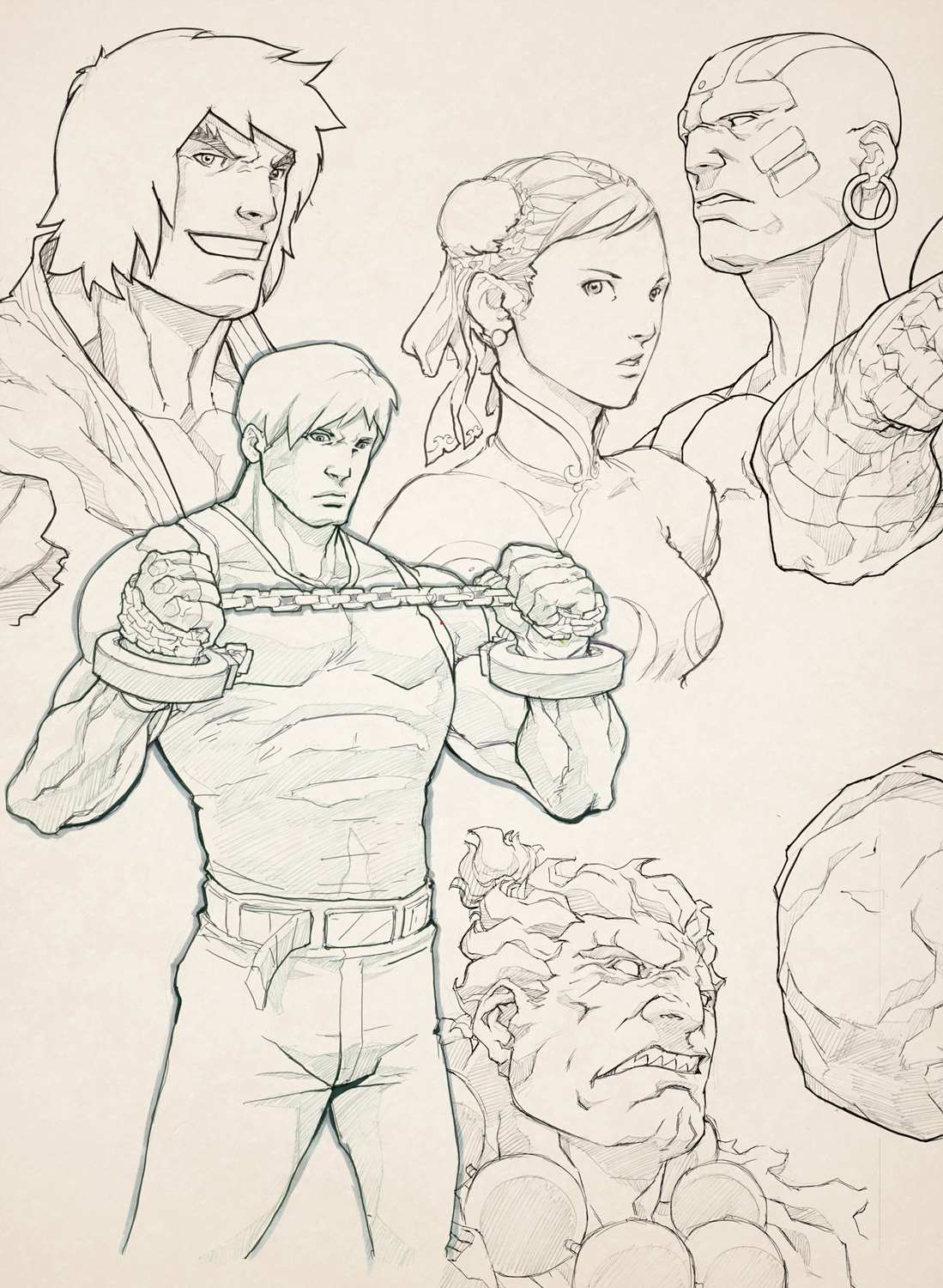 街頭霸王 特刊合集 - 舊畫集7(1/2) - 4