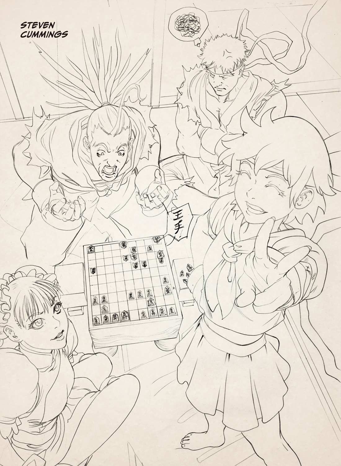 街頭霸王 特刊合集 - 舊畫集7(1/2) - 8