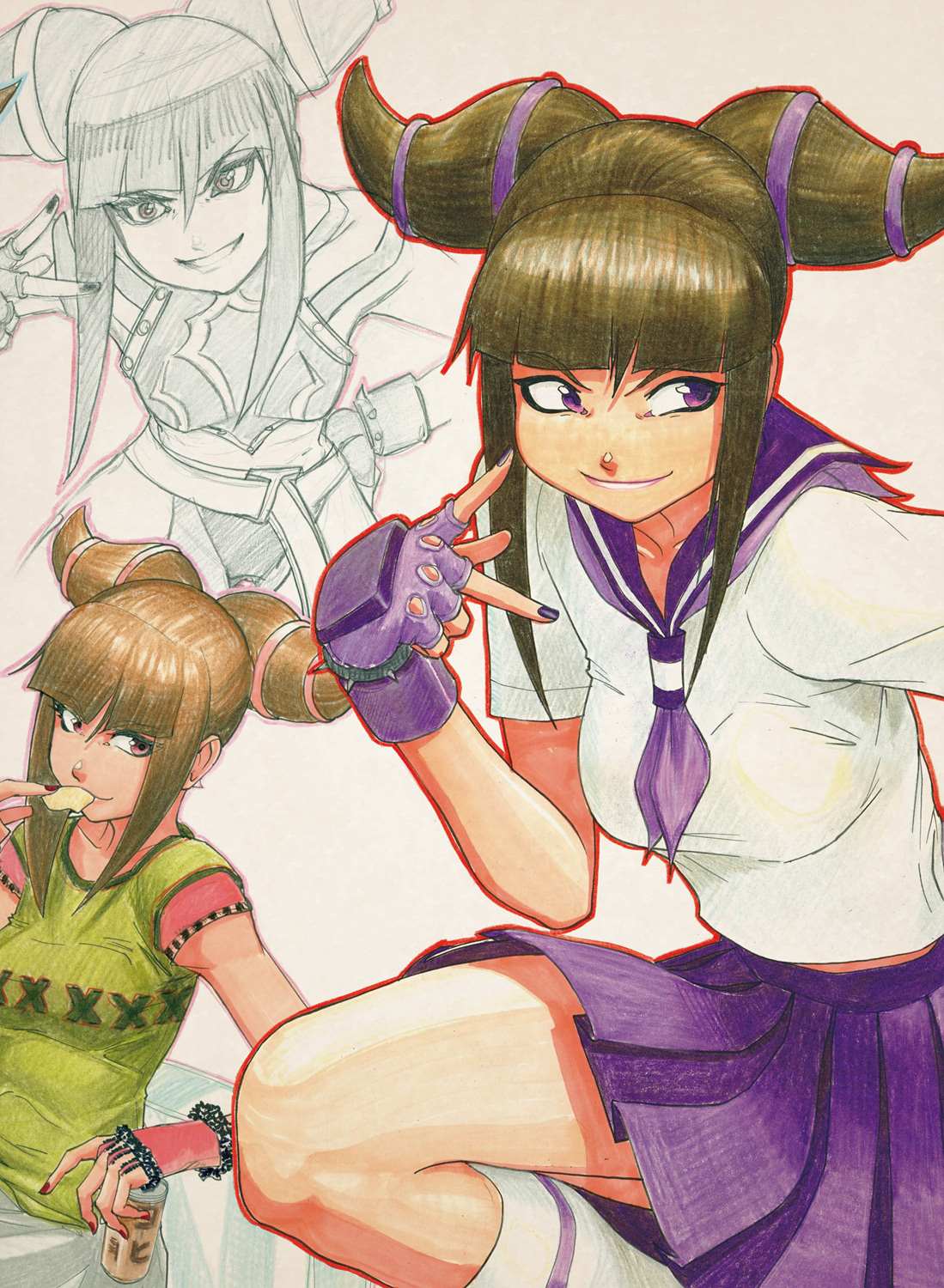 街頭霸王 特刊合集 - 舊畫集7(1/2) - 1