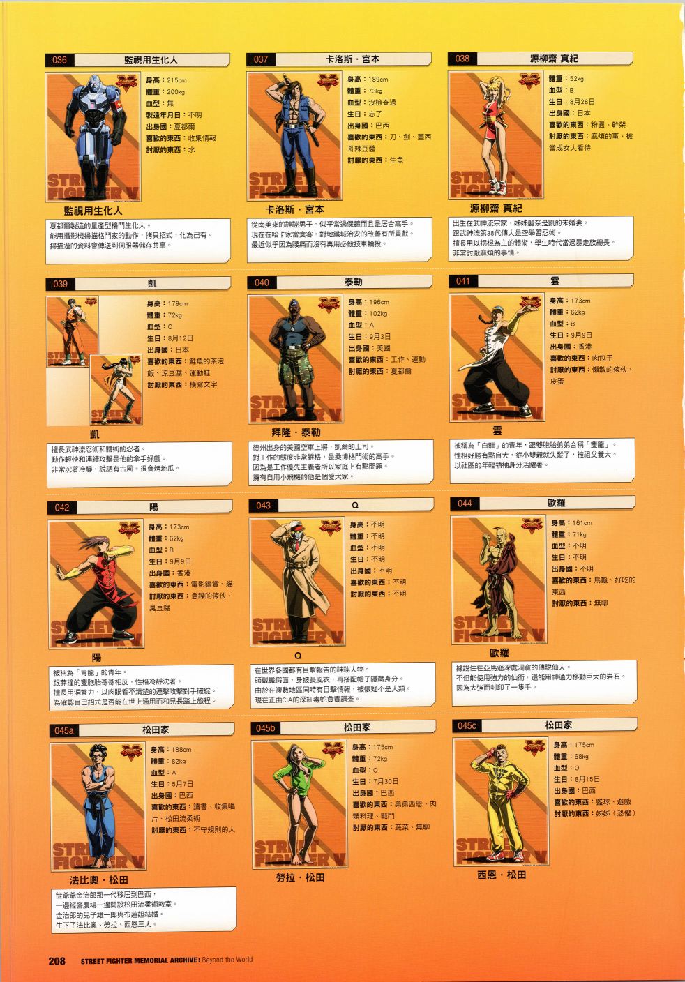 街頭霸王 特刊合集 - 30週年4(1/2) - 8