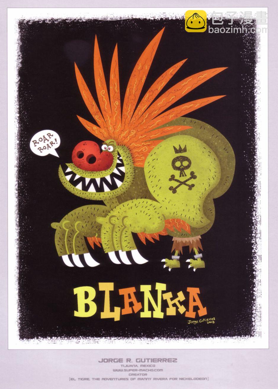 街頭霸王 特刊合集 - 舊畫集8(3/3) - 4