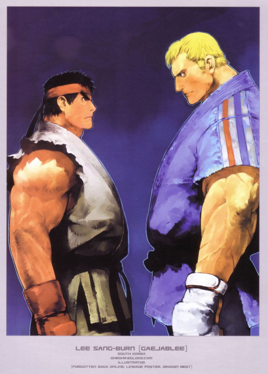 街頭霸王 特刊合集 - 舊畫集8(3/3) - 8