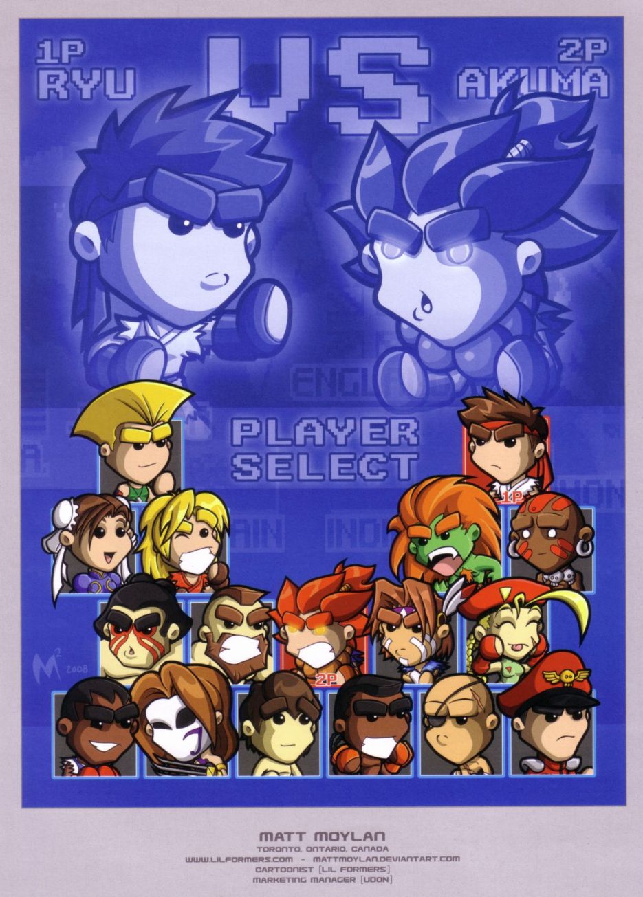 街頭霸王 特刊合集 - 舊畫集8(3/3) - 6