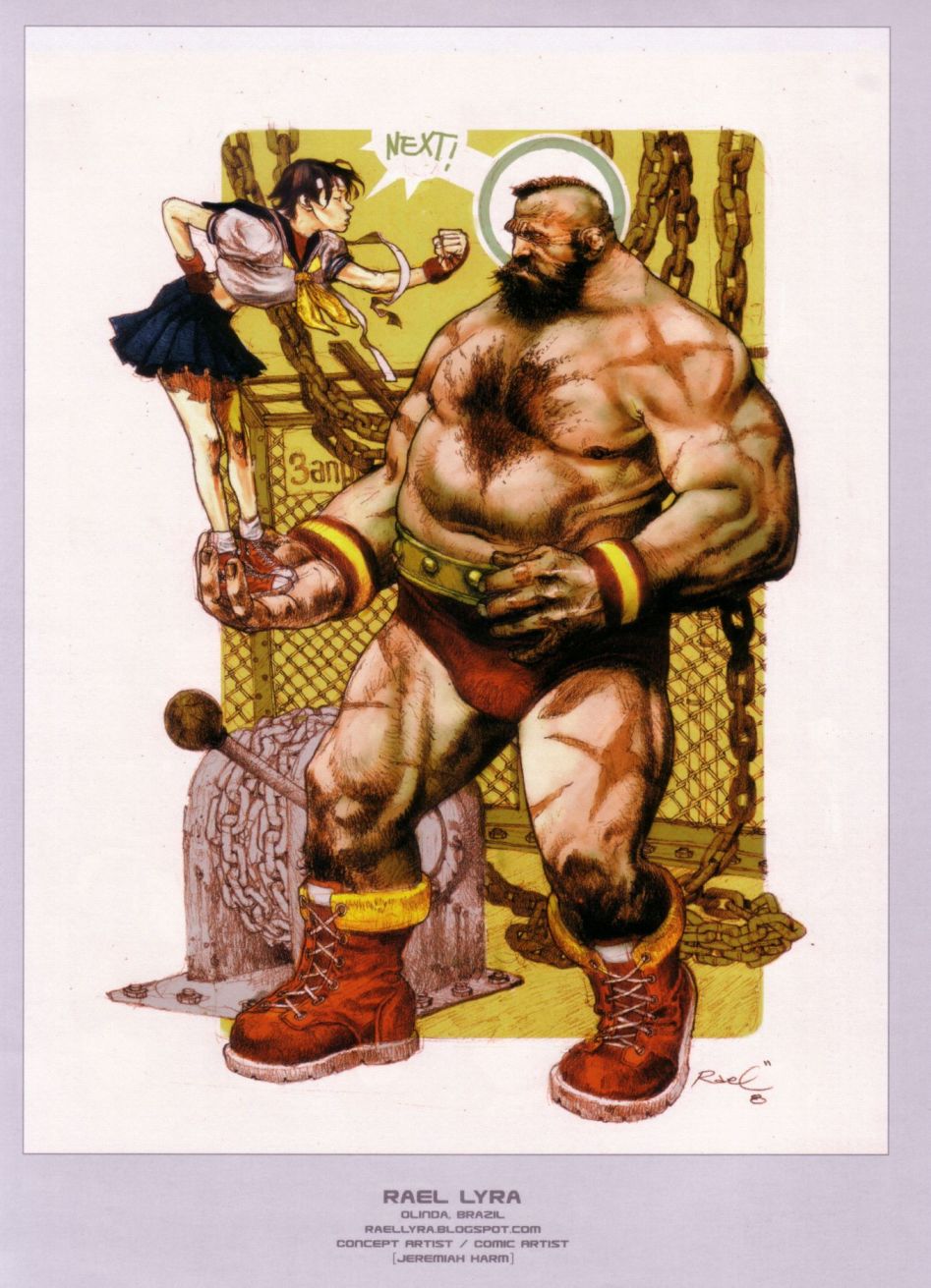 街頭霸王 特刊合集 - 舊畫集8(3/3) - 7