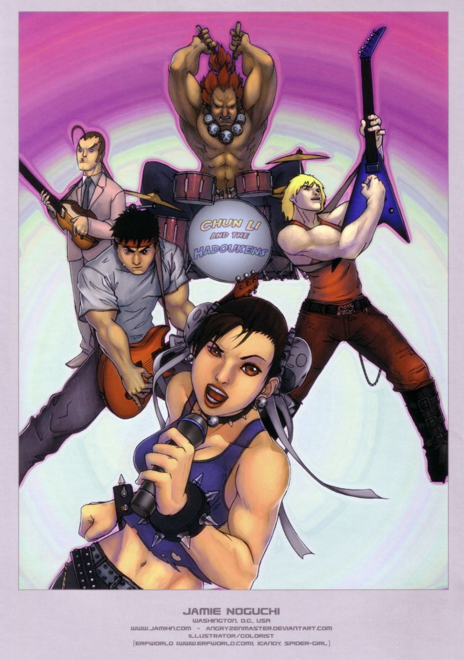 街頭霸王 特刊合集 - 舊畫集8(3/3) - 8