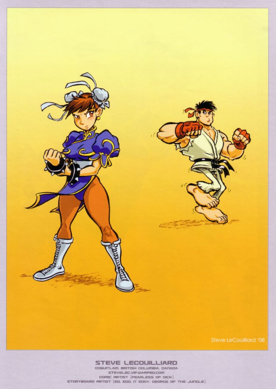 街頭霸王 特刊合集 - 舊畫集8(3/3) - 5