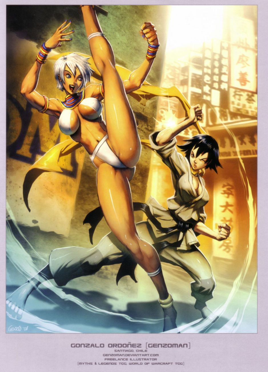 街頭霸王 特刊合集 - 舊畫集8(3/3) - 1