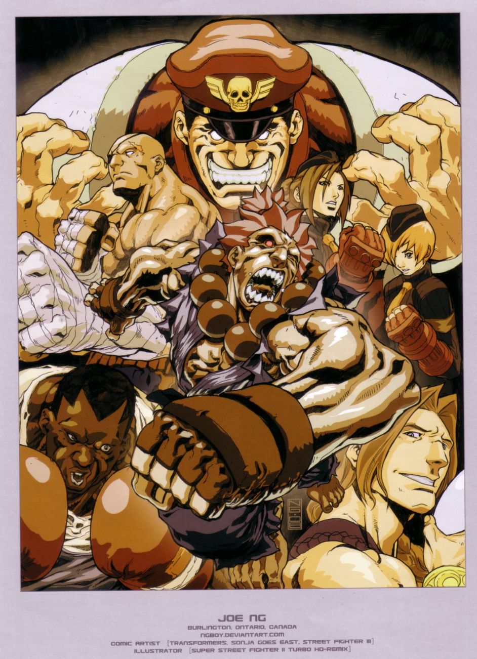 街頭霸王 特刊合集 - 舊畫集8(3/3) - 3