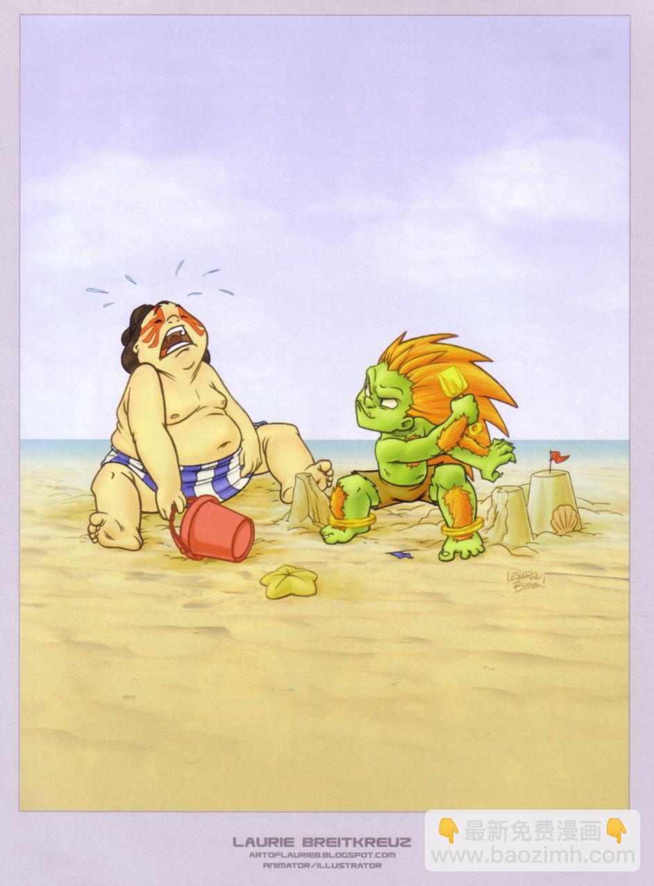 街頭霸王 特刊合集 - 舊畫集8(1/3) - 5