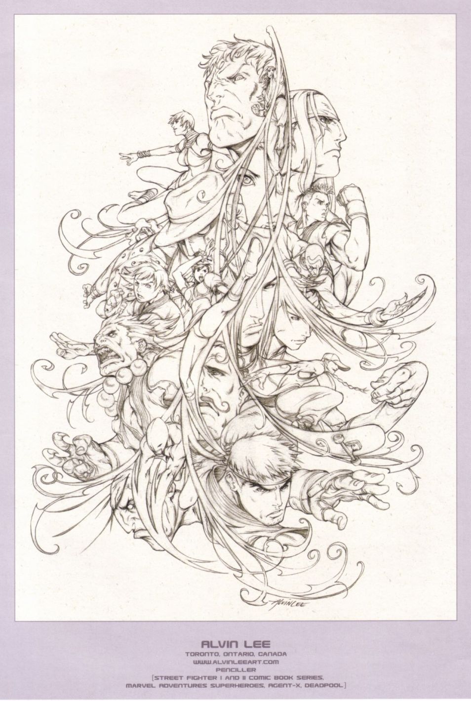 街頭霸王 特刊合集 - 舊畫集8(1/3) - 7